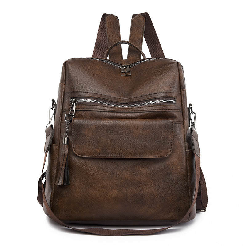 Multi-Funktionaler Kunstleder-Rucksack Brehn