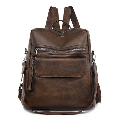 Multi-Funktionaler Kunstleder-Rucksack Brehn