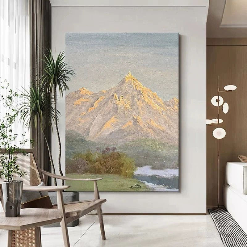 Landschaft Kunstleinwand