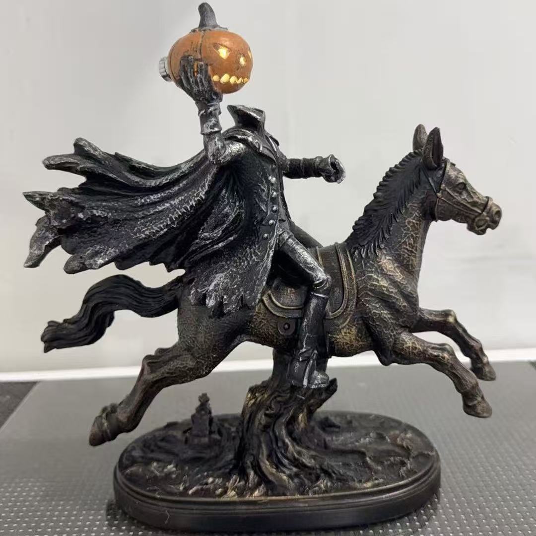Halloween-Themen Reiterfigur Brehn