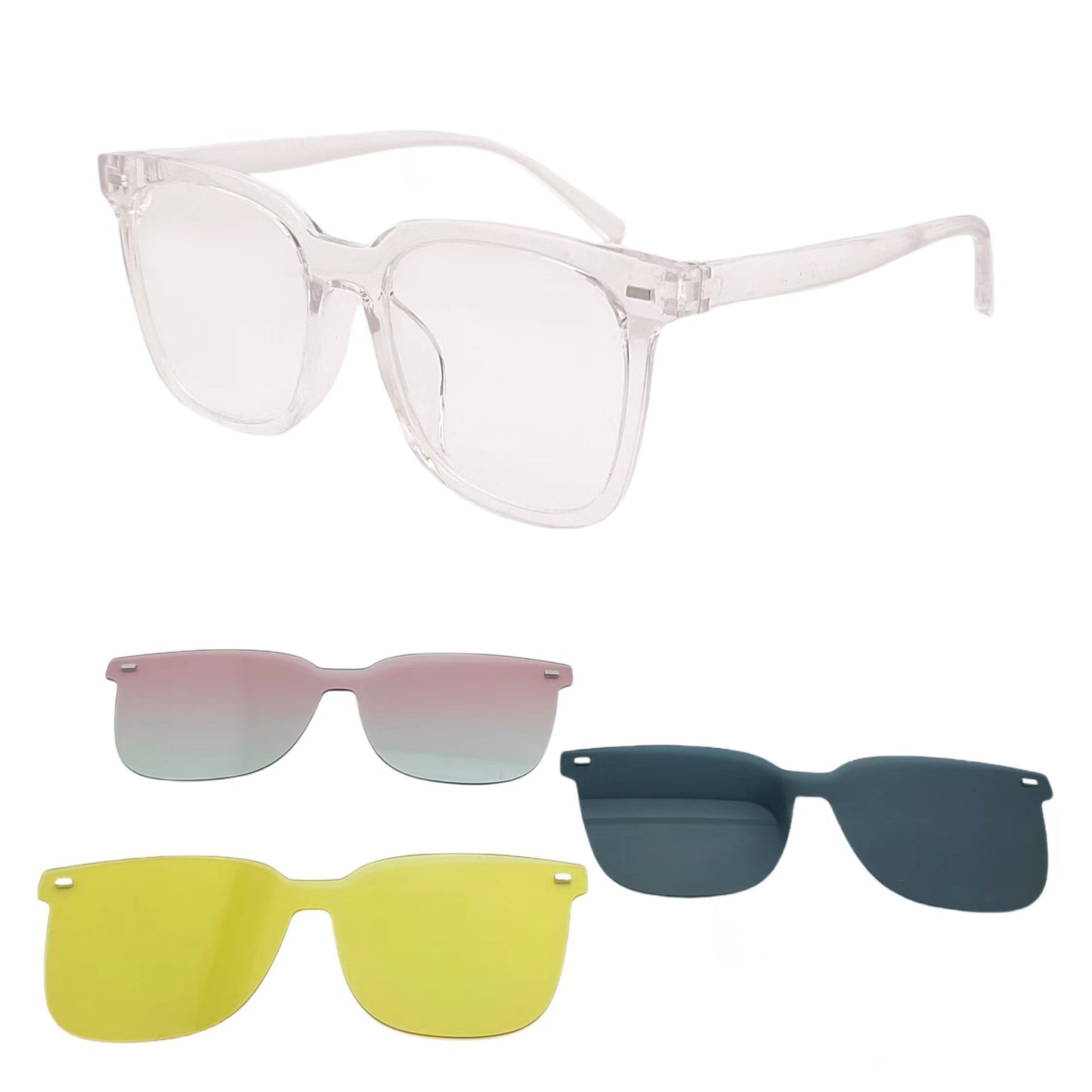 Damen Modische Sonnenbrille im trendigen Oversized-Stil Brehn