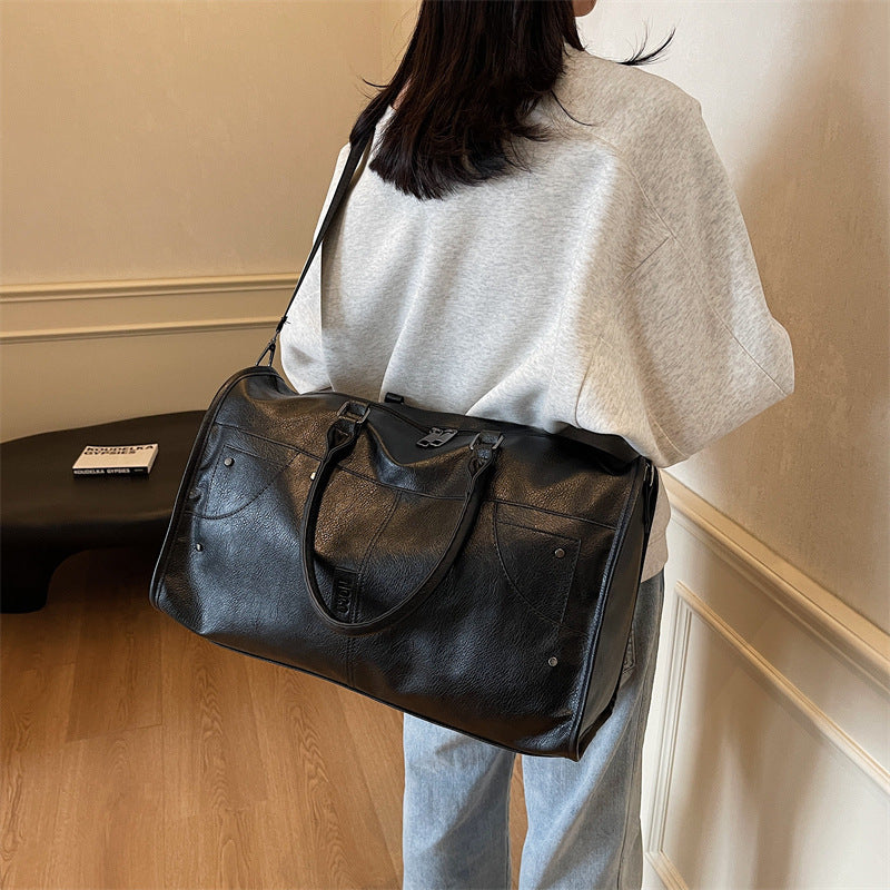 Elegante Ledertasche mit Stilvollem Design und Vielseitigen Trageoptionen Brehn