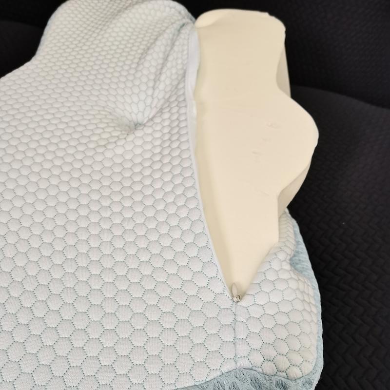 Ergonomisches Nackenstützkissen Mit Atmungsaktivem Komfortbezug Brehn