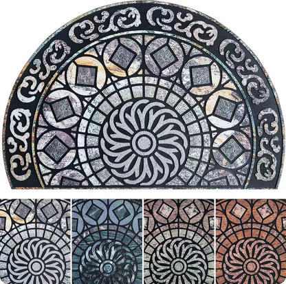 Mosaik Dekorativer Eingangsteppich
