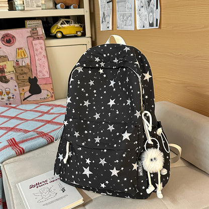 Trendiger Sternmuster-Rucksack Brehn