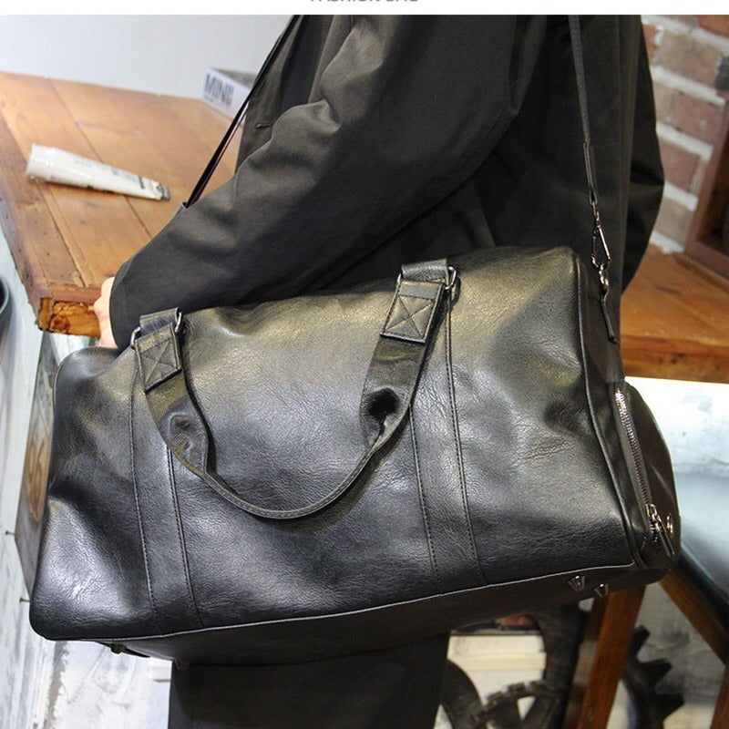 Stilvolle Reisetasche Aus Hochwertigem Kunstleder Brehn
