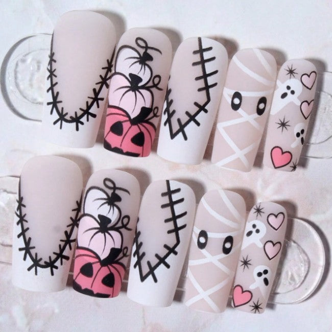 Halloween-Themen Nagelkunstdesign Brehn