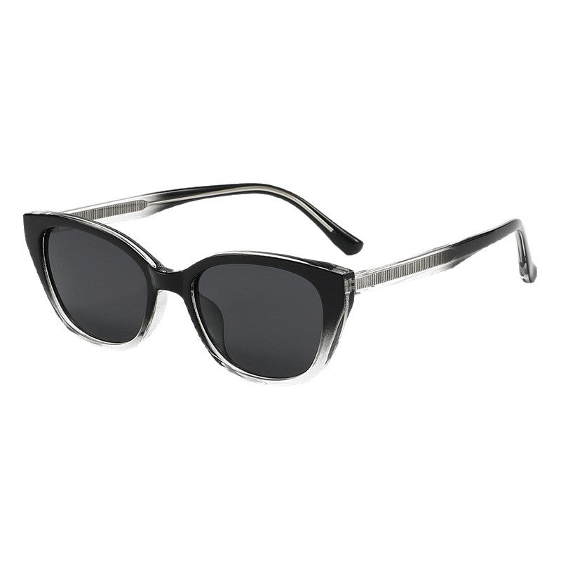 Damen modische Cat-Eye Sonnenbrille mit UV-Schutz und flexiblem Rahmen Brehn