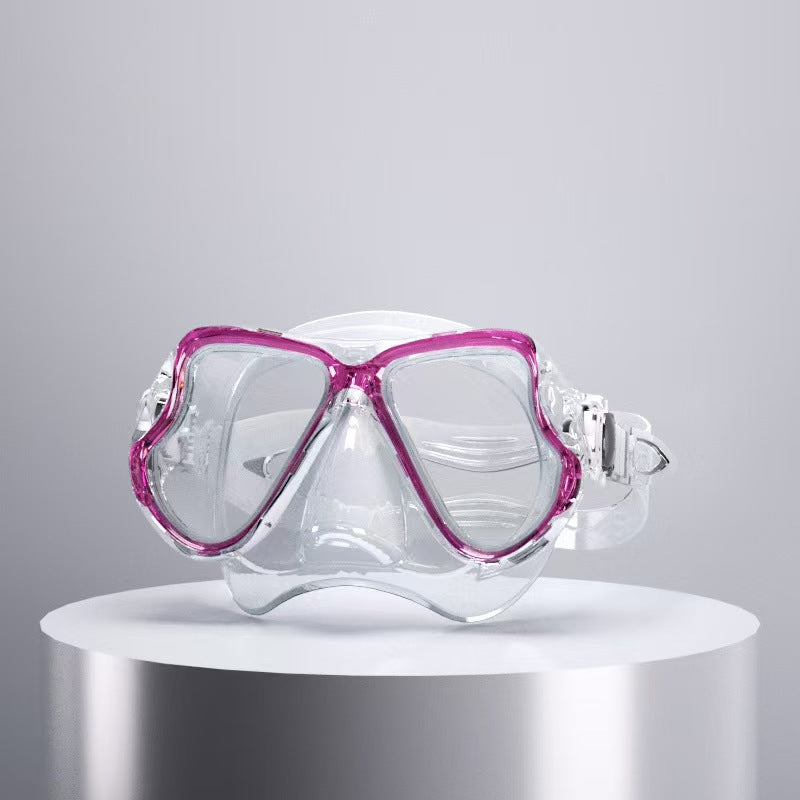 Tauchmaske mit Ergonomischem Design und Einem Flexiblen Schnorchel Brehn