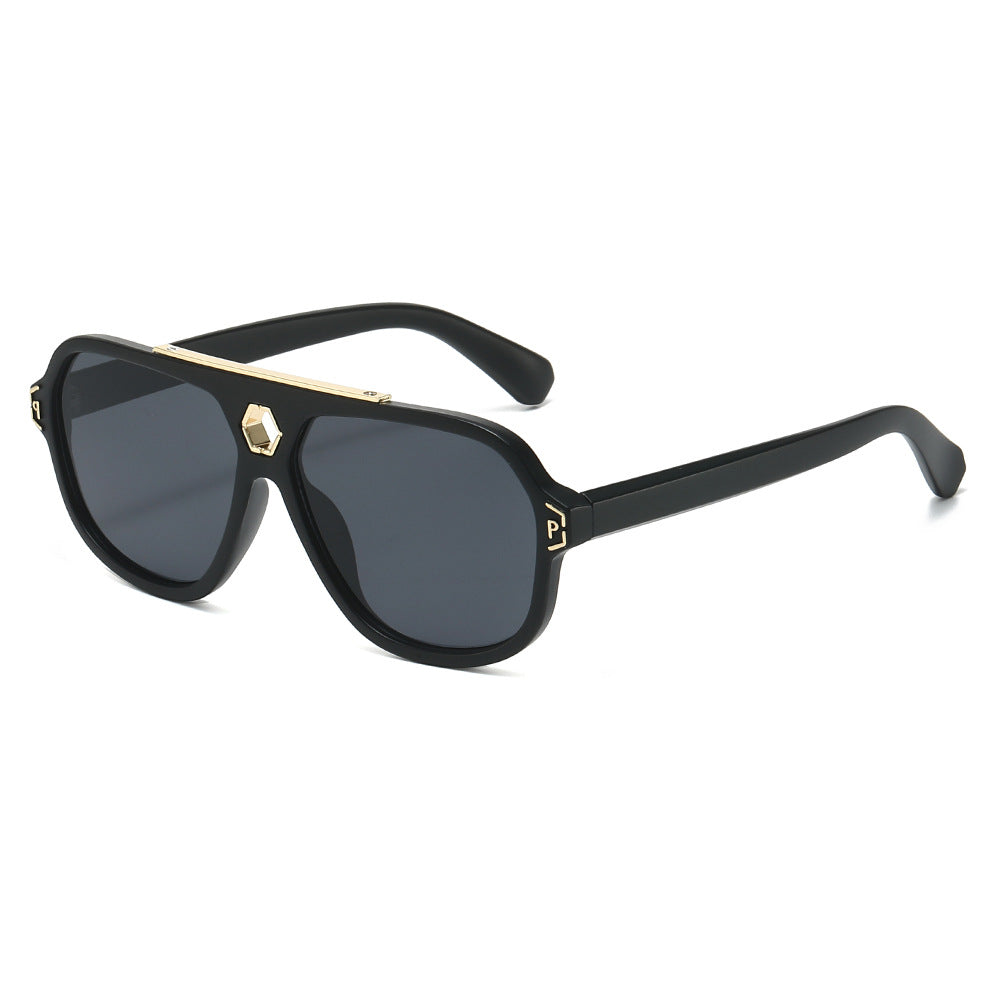 Statement Geometrische Schildbrille Brehn