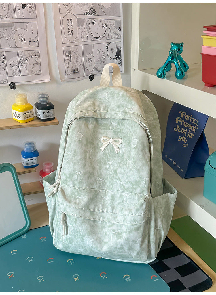 Verspielt Bogen-verzierte Rucksack Brehn
