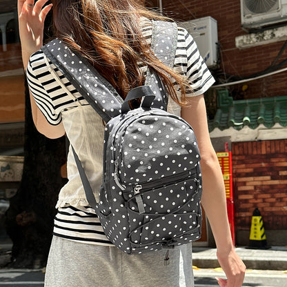 Stylischer Polka-Dots-Rucksack Brehn
