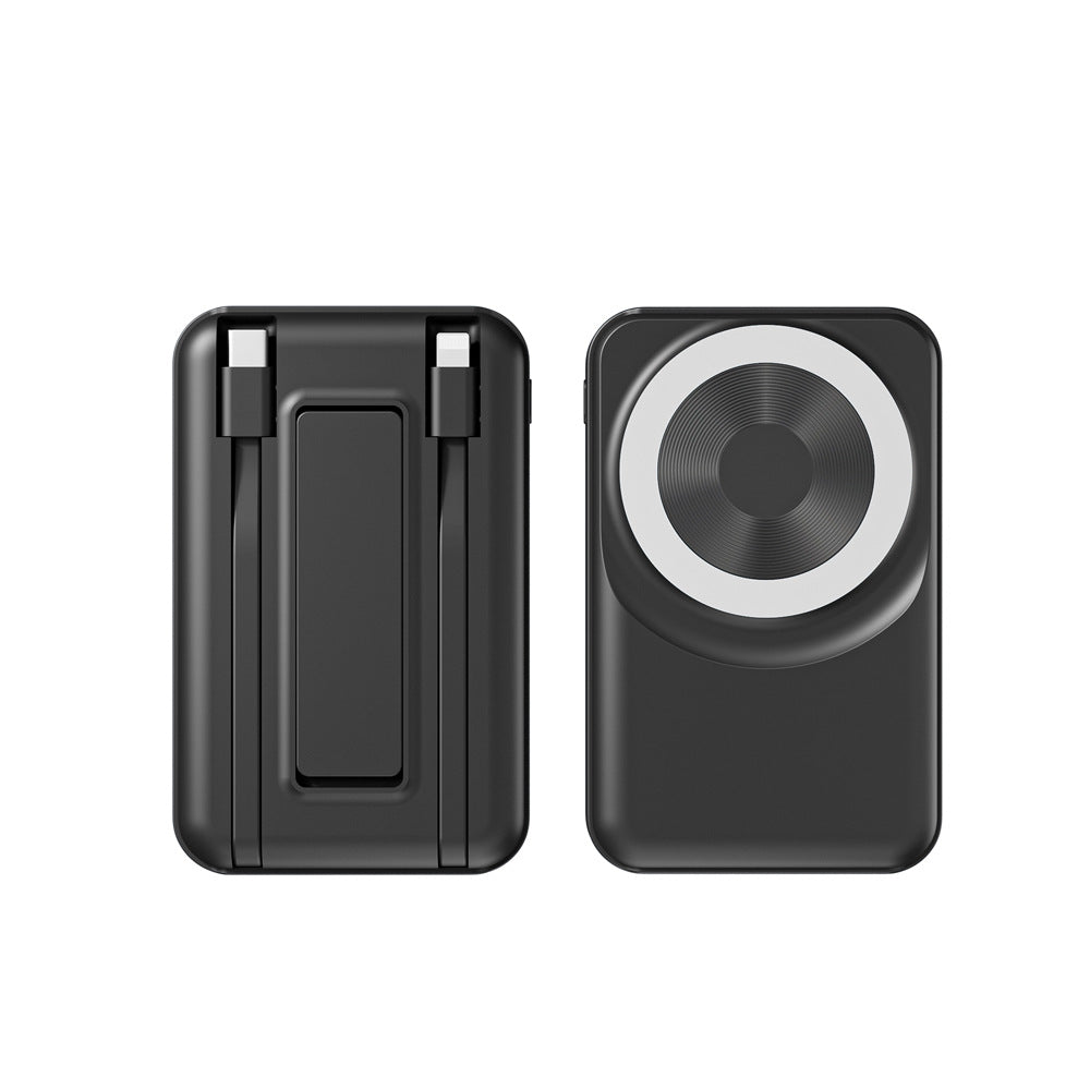 Tragbare Powerbank mit Integriertem Ladekabel Brehn