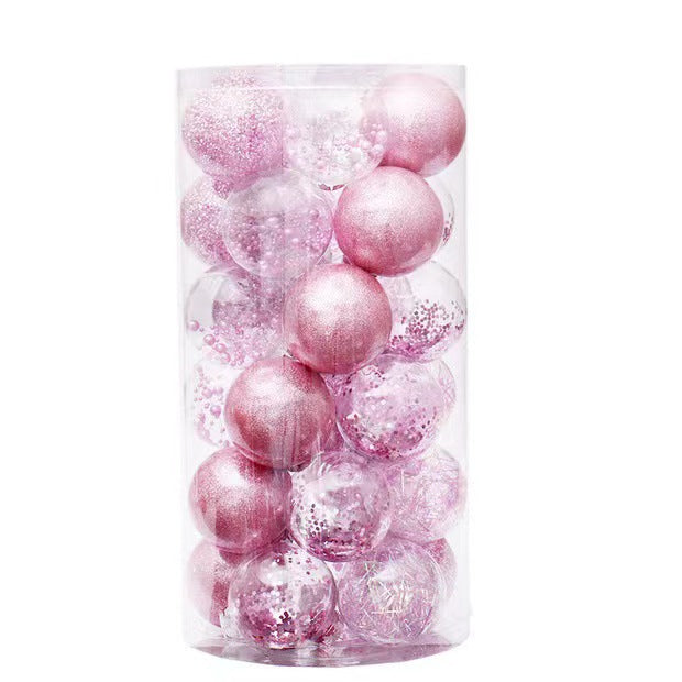 Dekorative Glitzer Weihnachtsornamente Brehn