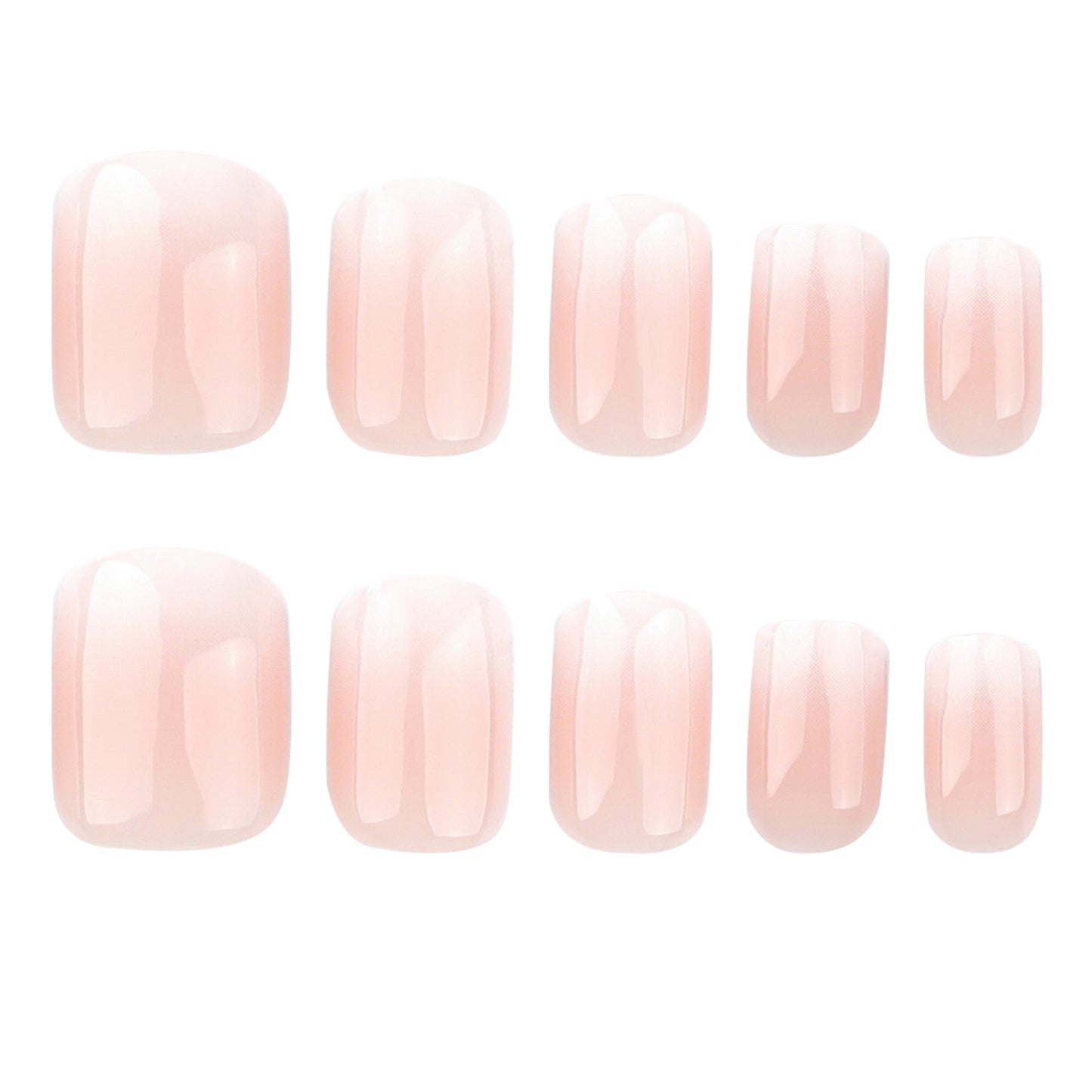 Elegante Ombre Nagelspitzen Brehn