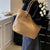 Handtasche Aus Strukturiertem Naturmaterial Brehn