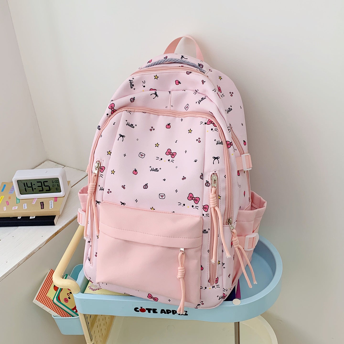 Freizeitrucksack mit Charmantem Design und Praktischen Fächern Brehn