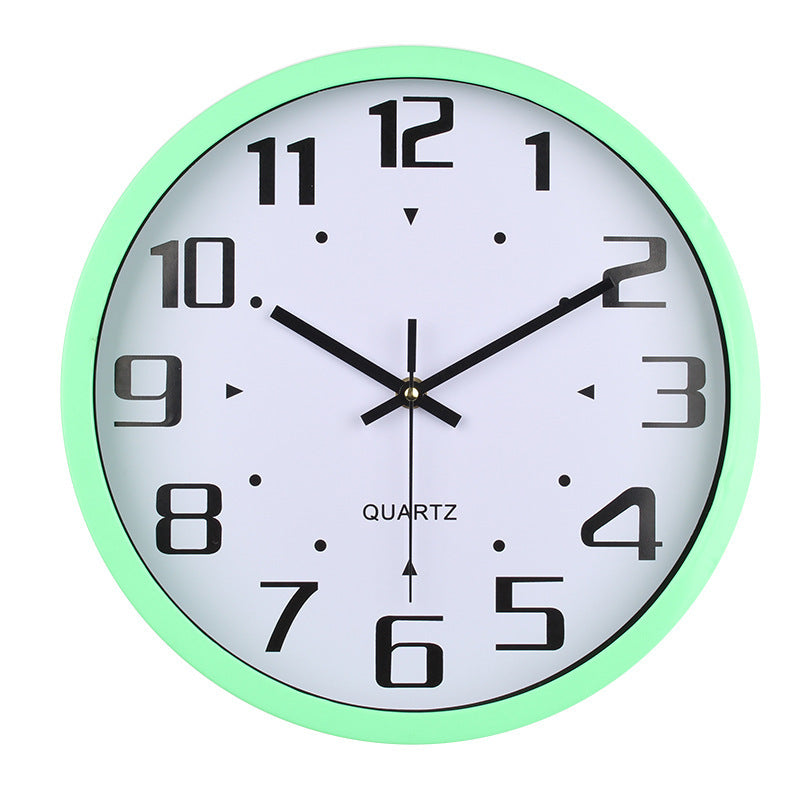 Moderne Quarz Wanduhr Brehn