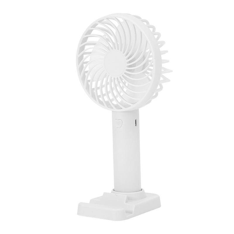 Unisex nan tragbarer Akku-Ventilator mit USB-Ladeanschluss und klappbarem Standfuß Brehn