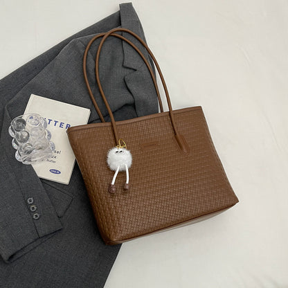 Gewebte gemusterte Schultertasche Brehn