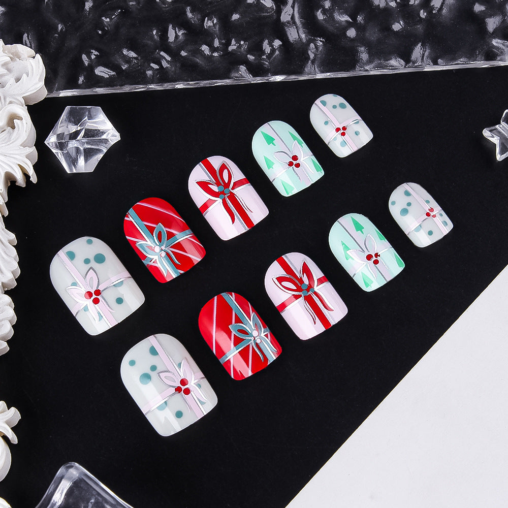 Festliches Thema Aufkleben Nagelkunst Brehn