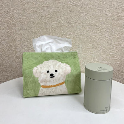 Dekorativer tissue box cover im Cartoon-Design Brehn