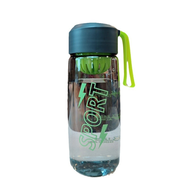 Damen Multifunktionale Sport-Trinkflasche mit fruchtigem Infuser Brehn