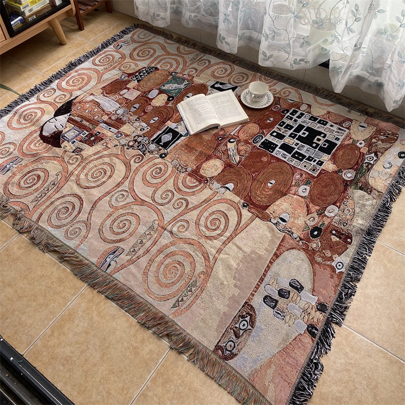 Dekorative Künstlerische Wandteppich Werfen Decke