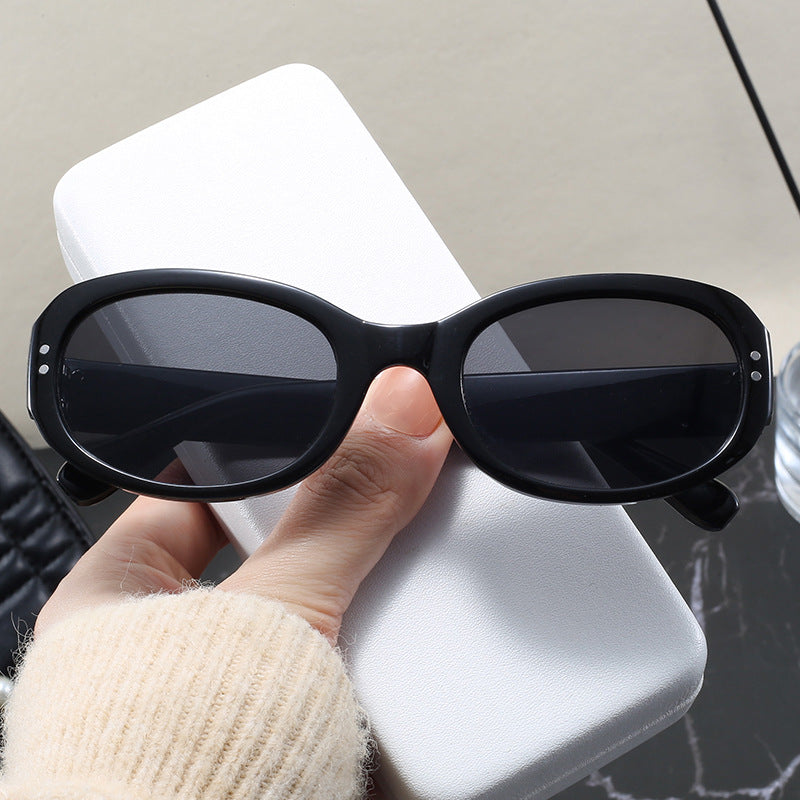Damen elegante Oversized-Sonnenbrille mit schützendem UV-Schutz Brehn