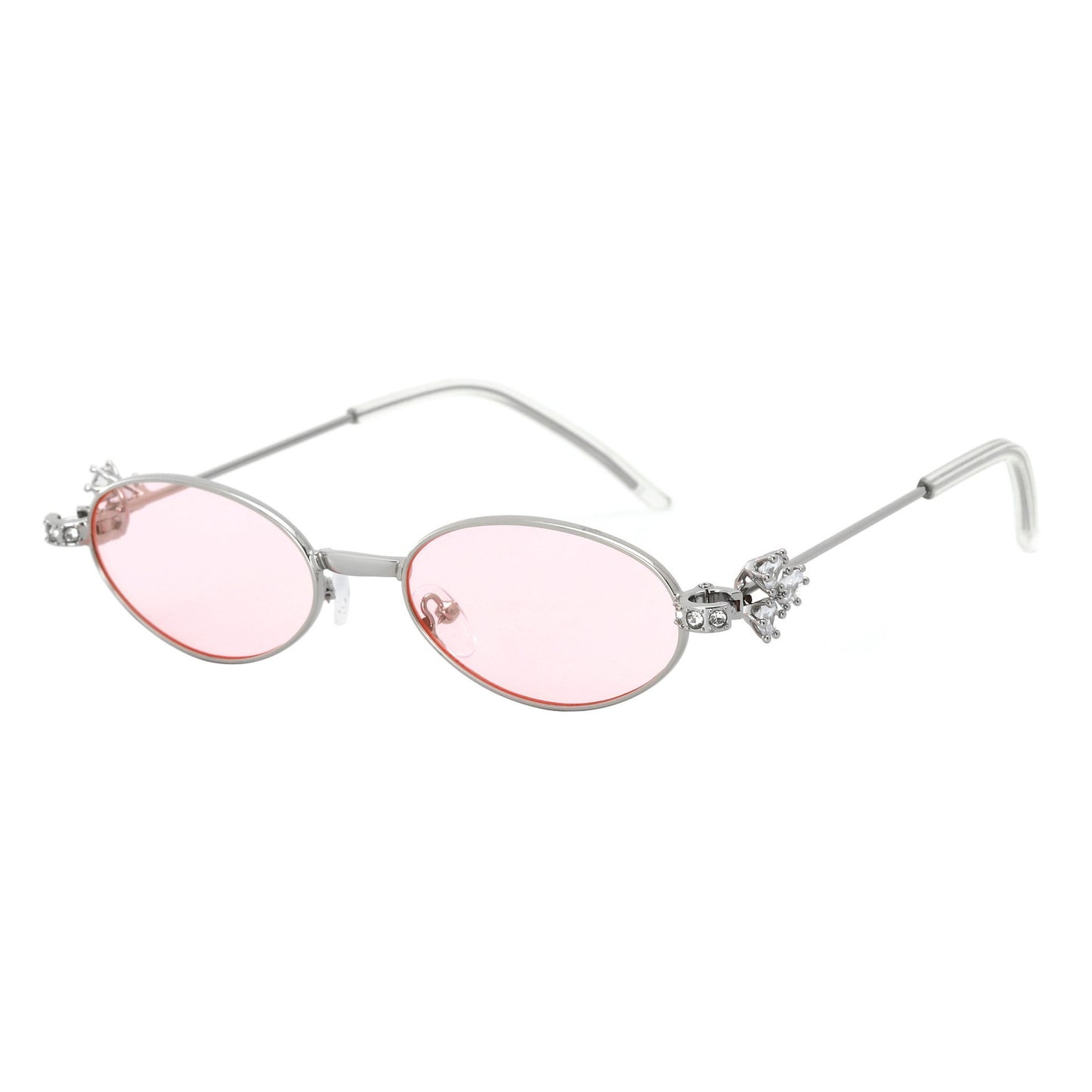 Damen Designer Sonnenbrille mit elegantem, verspiegeltem Rahmen und stilvollen Verzierungen Brehn