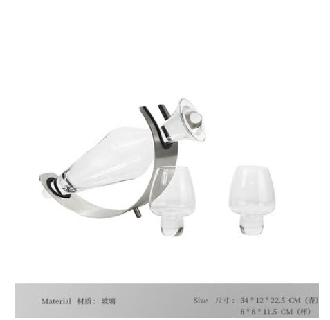 Elegantes Wein Karaffen Set