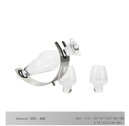 Elegantes Wein Karaffen Set