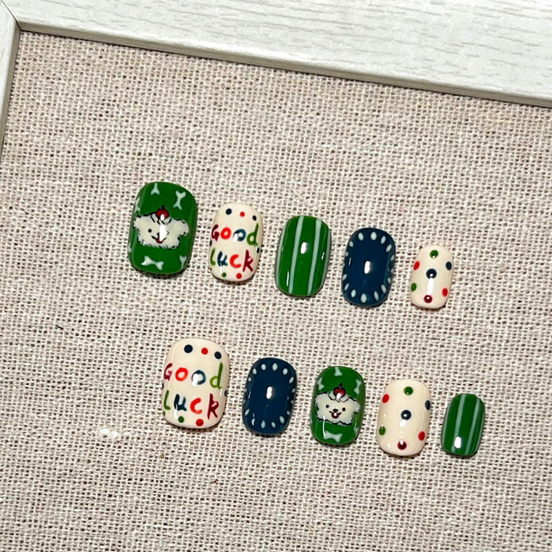 Verspieltes Künstlerisches Nagelkunst Design Set Brehn