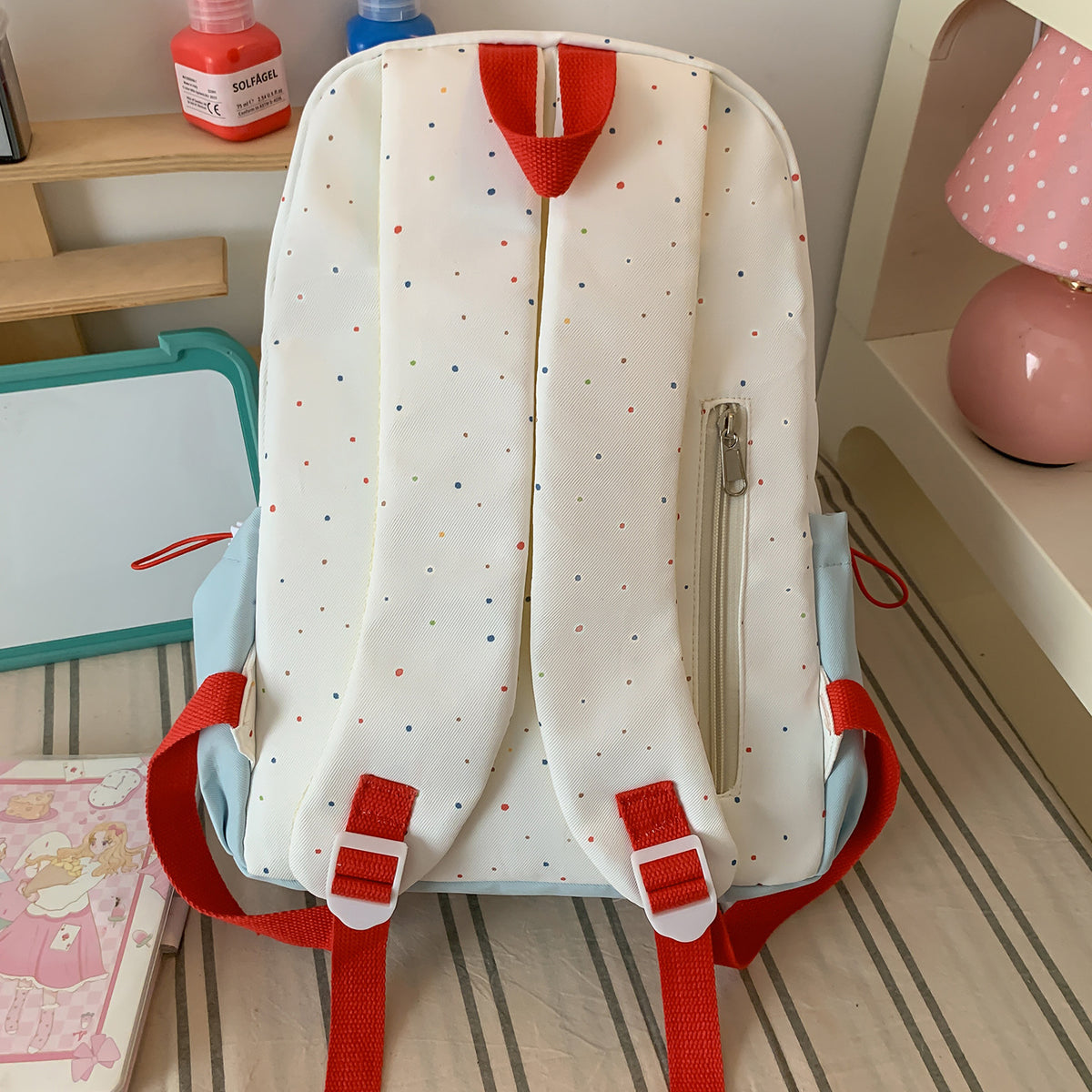 Trendige vielseitige Canvas-Rucksack Brehn