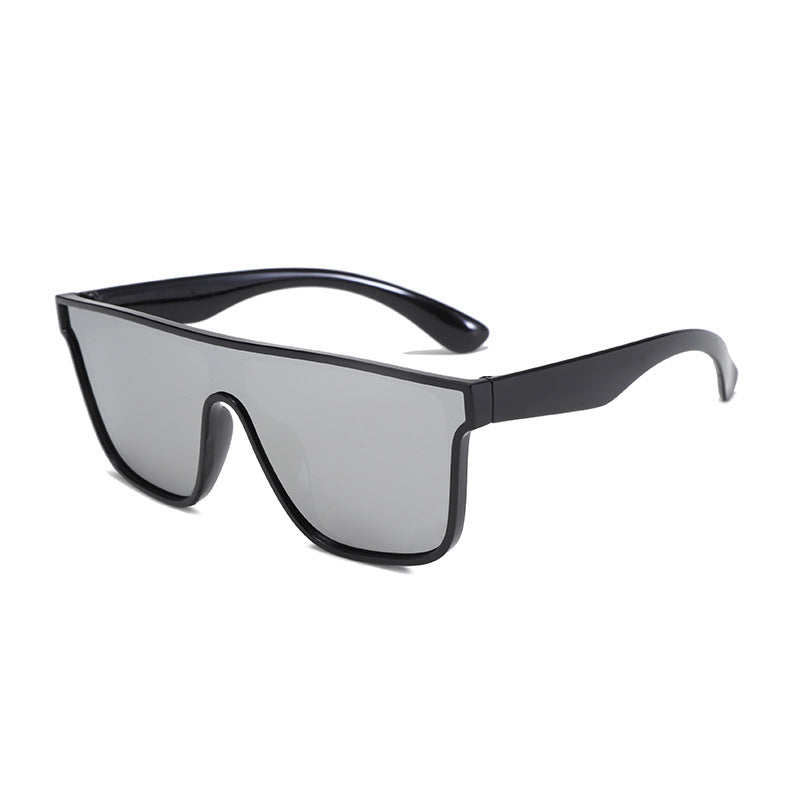 Damen Sportliche Sonnenbrille mit breitem Rahmen und polarisierenden Gläsern Brehn
