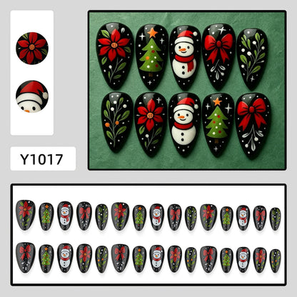 Weihnachtskunstnägel Brehn