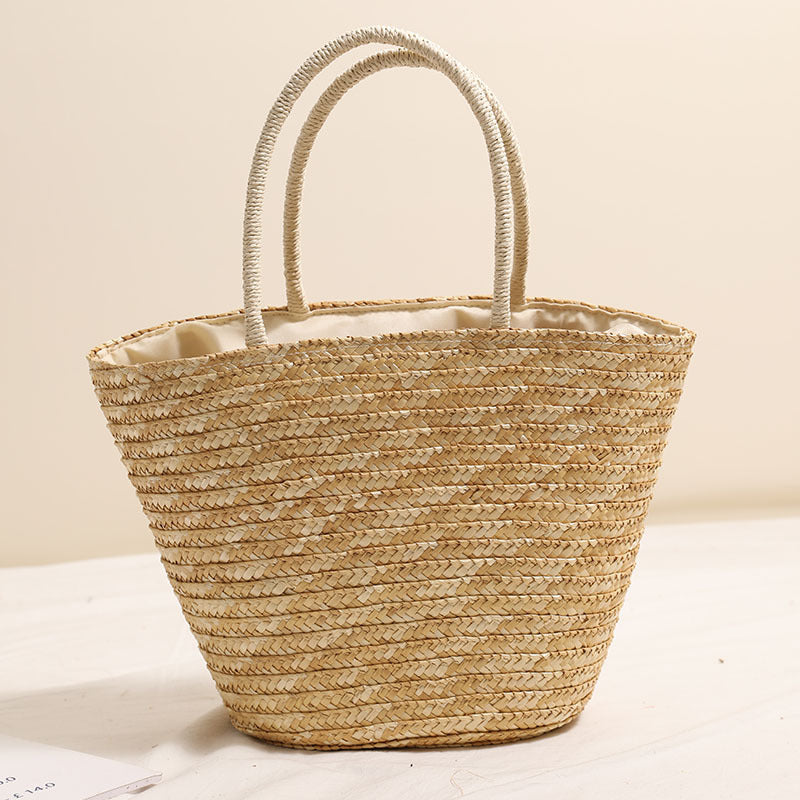 Damen Handgefertigte Strandtasche mit verspieltem Motiv und robusten Tragegriffen Brehn