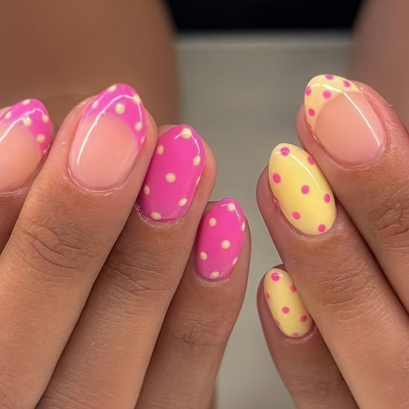 Polka Dot Nagelkunst Set Brehn