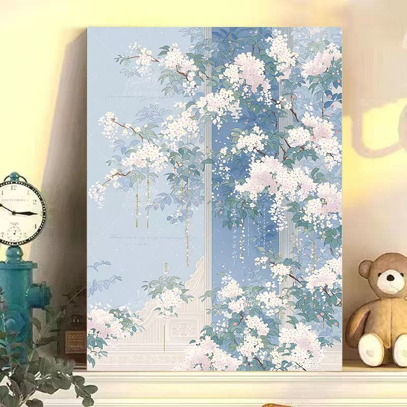 Floral Dreamscape Leinwanddruck Brehn