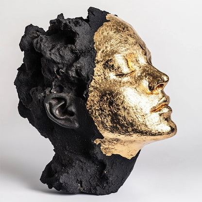 Künstlerische Bustenskulptur