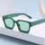 Damen Modische Oversized-Sonnenbrille mit quadratischem Rahmen Brehn
