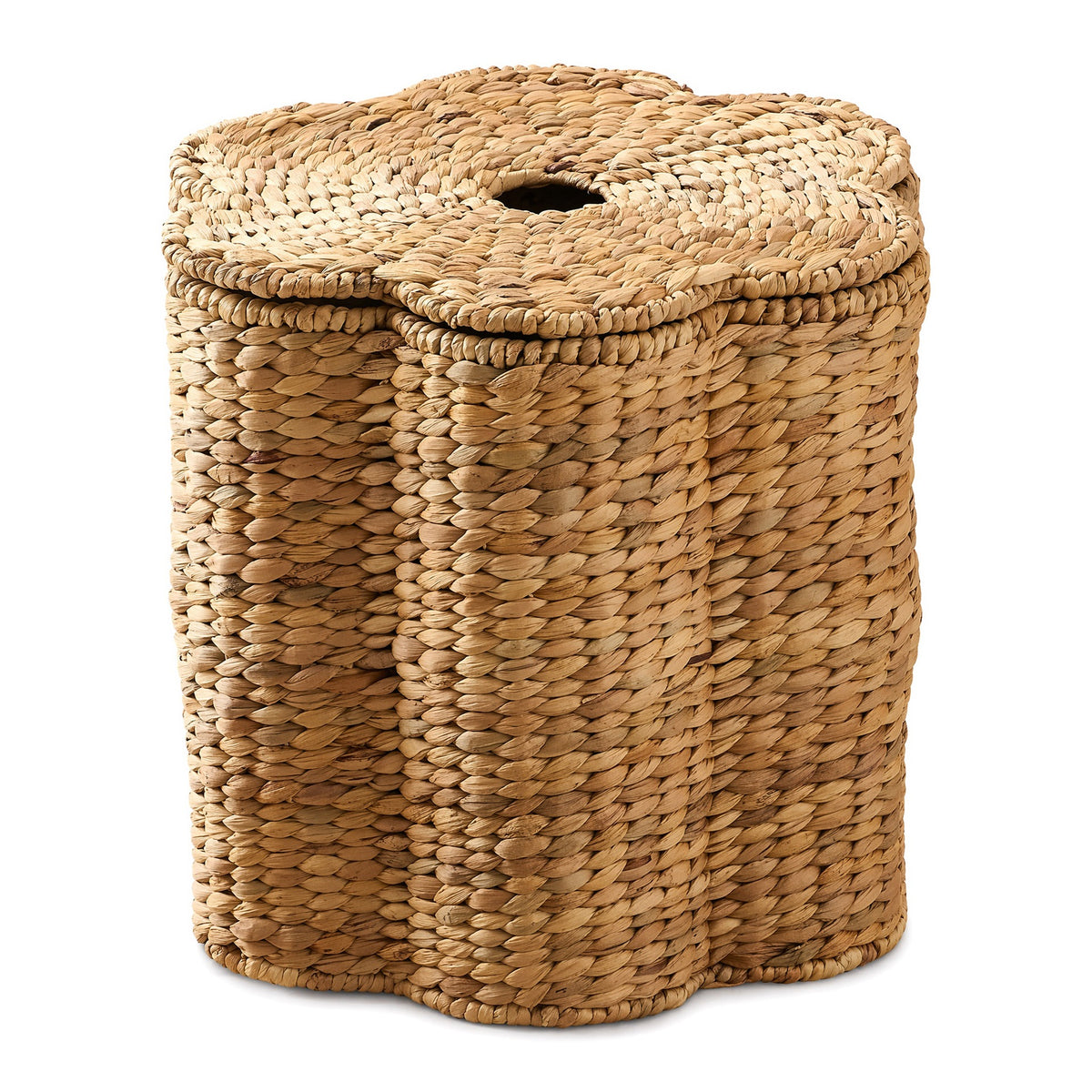 Stuhl aus geflochtenem Naturmaterial Brehn