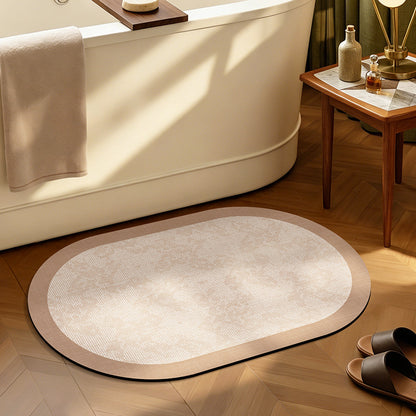 Botanisches Design Badmatte Brehn