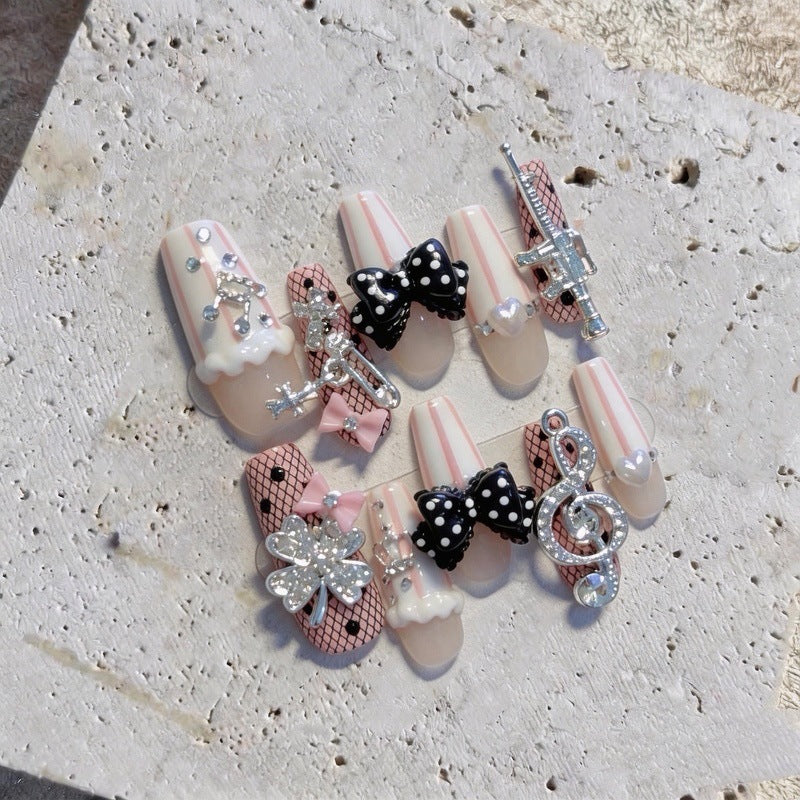 Glamourös Decoratives Nagelkunstset