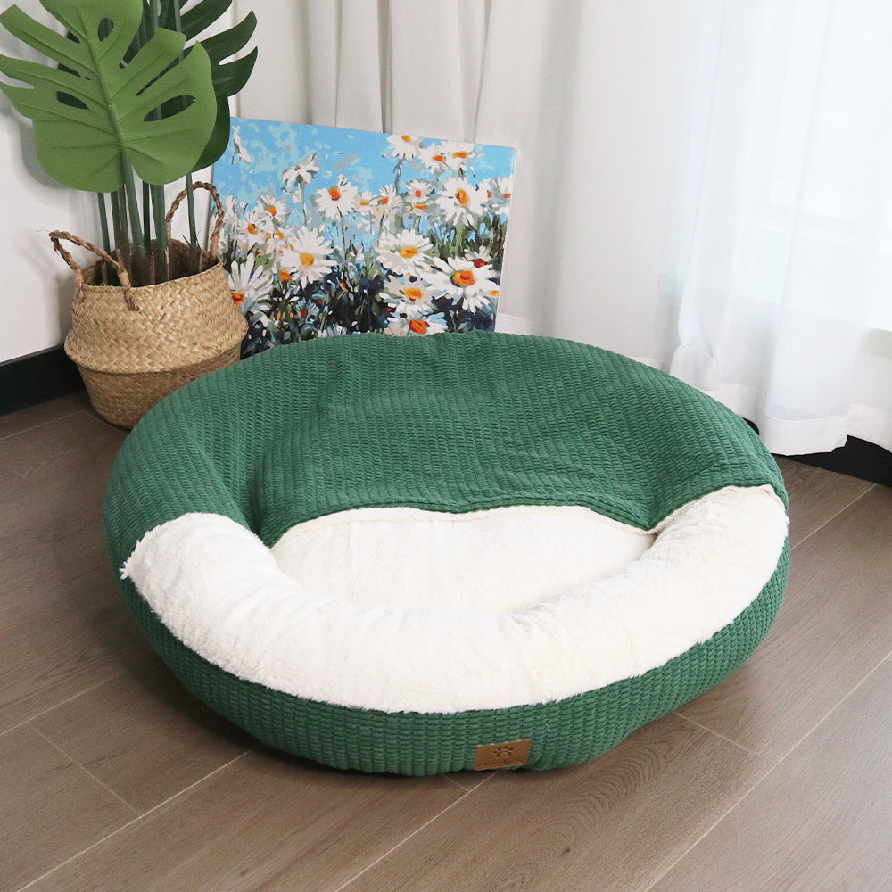 Plüsch Rund Hundebett