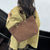 WoQuilted Suede Einkaufstasche Brehn