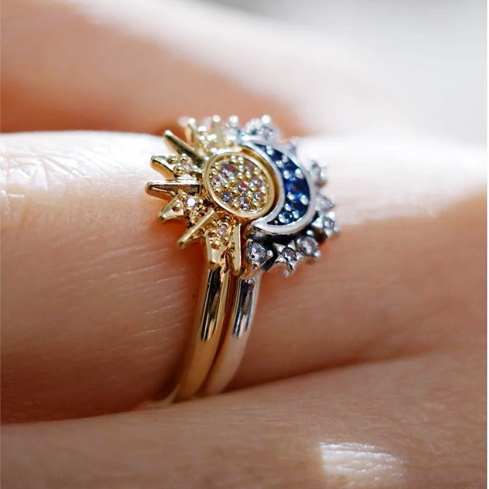 Verstellbarer Ananas Charm Ring Brehn