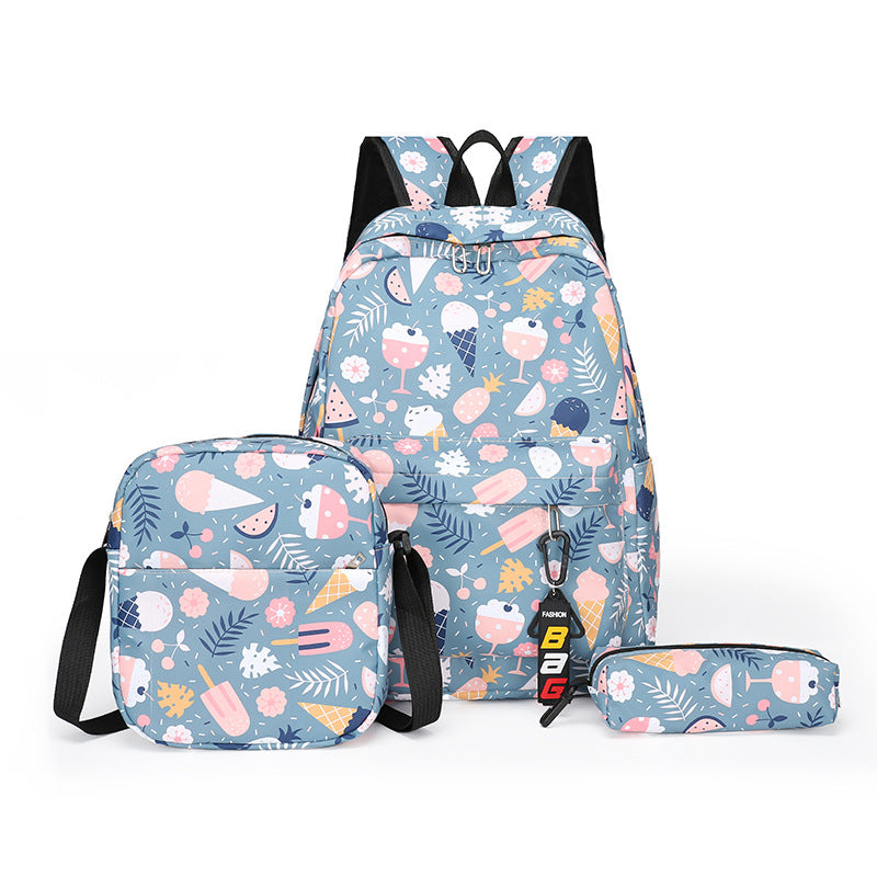 Rucksack-Set mit Praktischer Umhängetasche und Federmäppchen Brehn