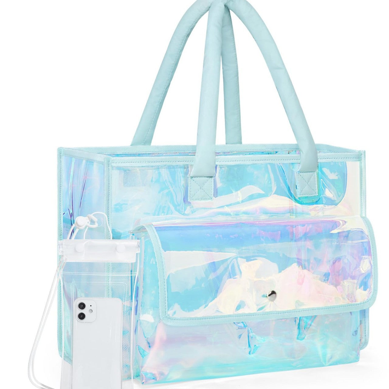 Damen durchsichtige Trendtasche Brehn