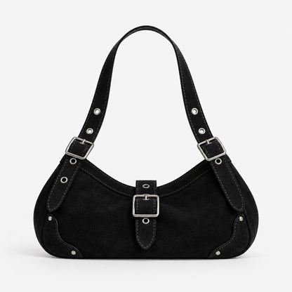 Wildleder Schultertasche